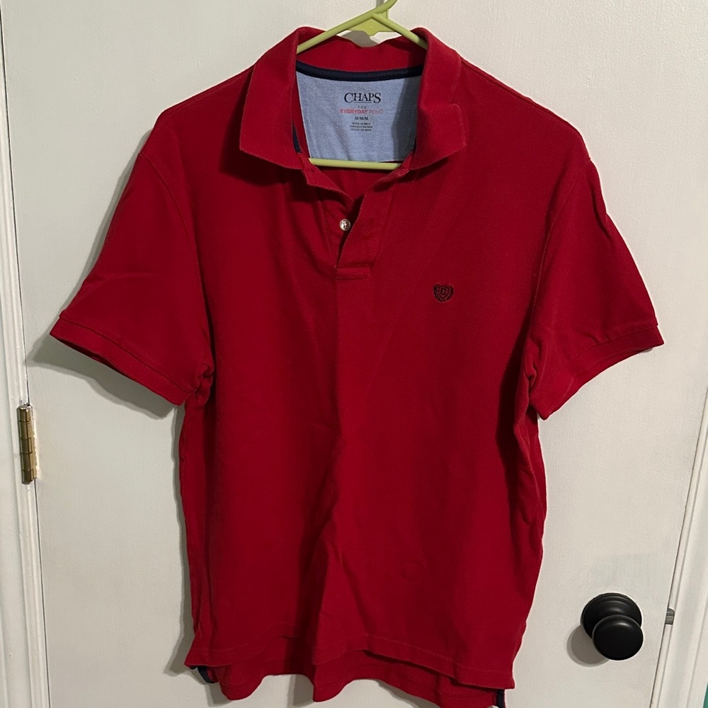 Chaps Classic Red Polo‎ Shirt for Men